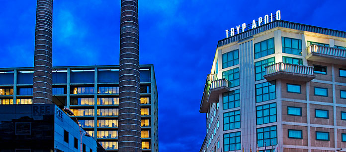 Hotel Tryp Apolo – bestil det hos Spies.