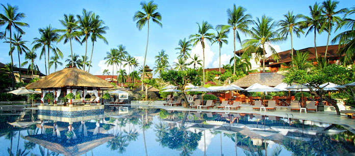 Hotel Nusa Dua Beach Hotel &amp; Spa - som vil finde ro og afslapning på ferien.