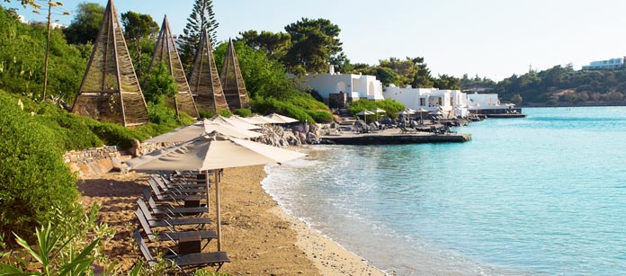 Hotel Minos Beach - garanteret børnefrit.