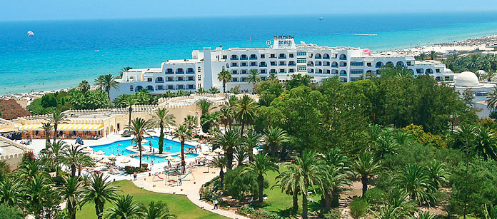 All Inclusive på hotell Marhaba Beach.