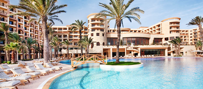 All Inclusive på hotell Mövenpick Resort &amp; Marine Spa Sousse.
