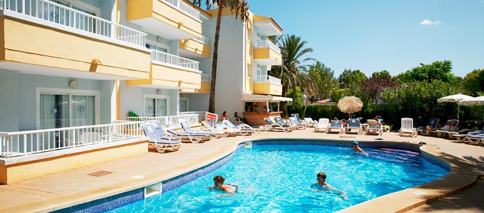 All Inclusive på hotell Palm Garden.
