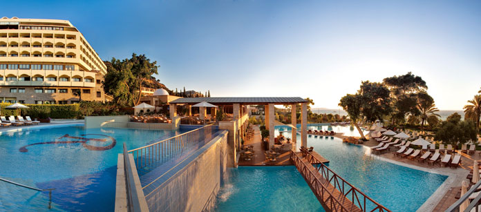 All Inclusive på hotell Amathus Beach.