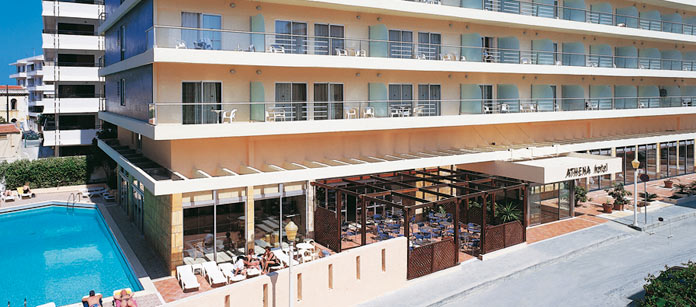Hotel Athina - garanteret børnefrit.