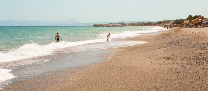 Chania-kysten, Platanias