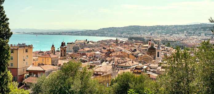 Storbyferie i Nice - bestil weekendrejsen til Nice hos Spies.