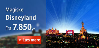 Disneyland Paris familiepris fra 7.850,-
