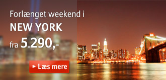 New York fra 5.290,-