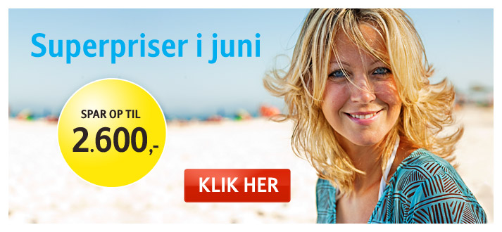 Spar penge på sommerferien i juni