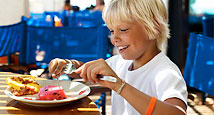 Børn under 12 år spiser for 0,-