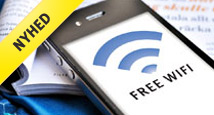  Gratis WiFi fra sommeren