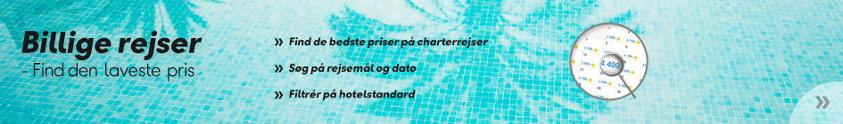 Find billige rejser med Priskalenderen