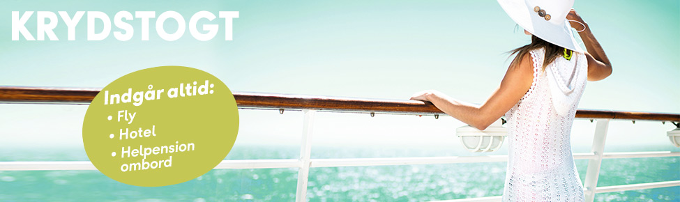 Krydstogter og krydstogtpakker | Spies Rejser
